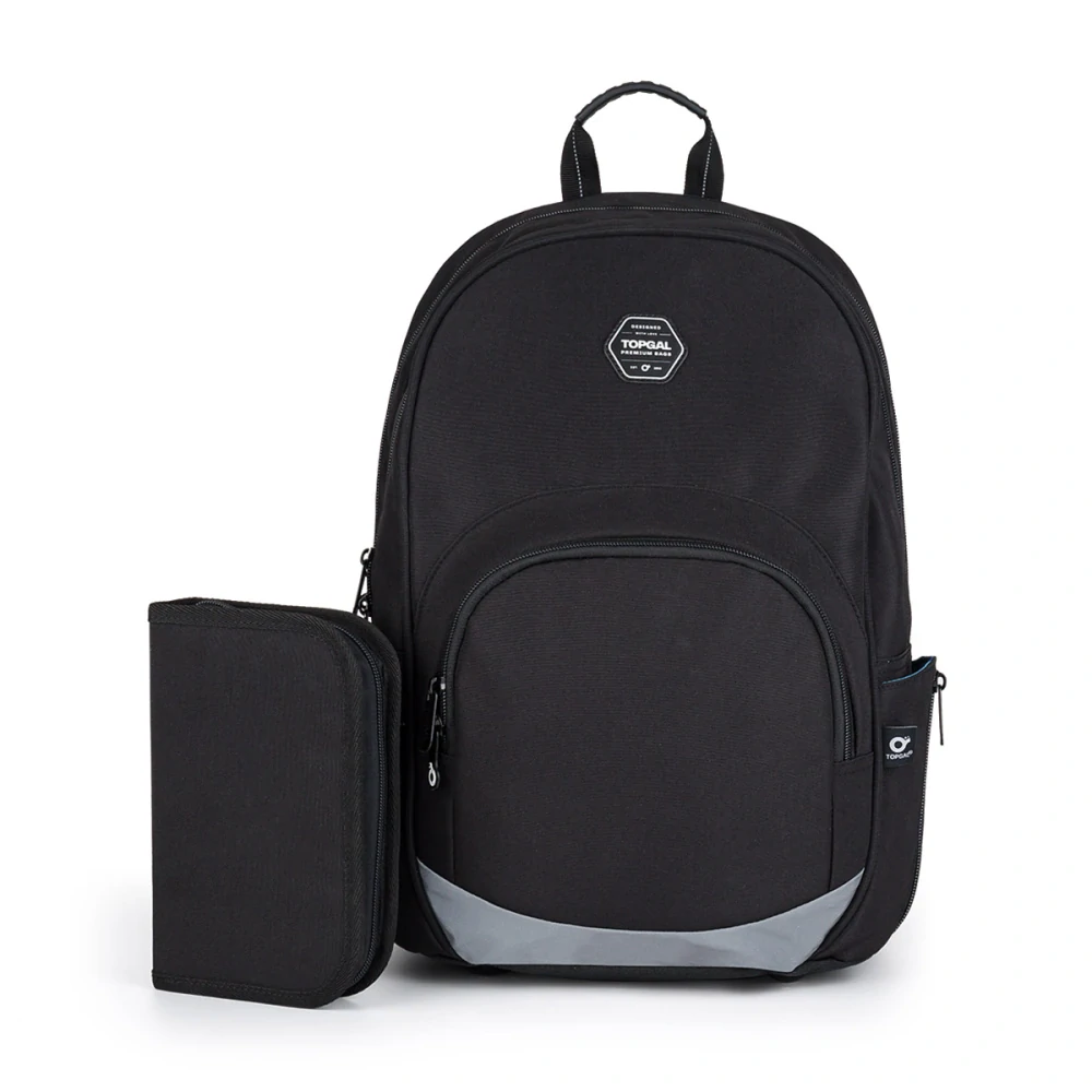 Černý školní batoh Topgal KIMI 24020 SET SMALL