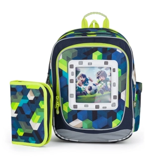 Lehký batoh Minecraft World Topgal ENDY 24015 SET SMALL