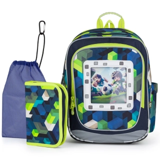 Lehký batoh Minecraft World Topgal ENDY 24015 SET MEDIUM