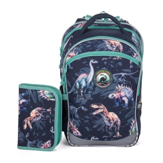 Školní batoh Dinosauři Topgal COCO 25016 SET SMALL