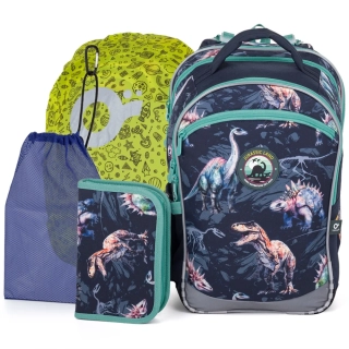 Školní batoh Dinosauři Topgal COCO 25016 SET LARGE
